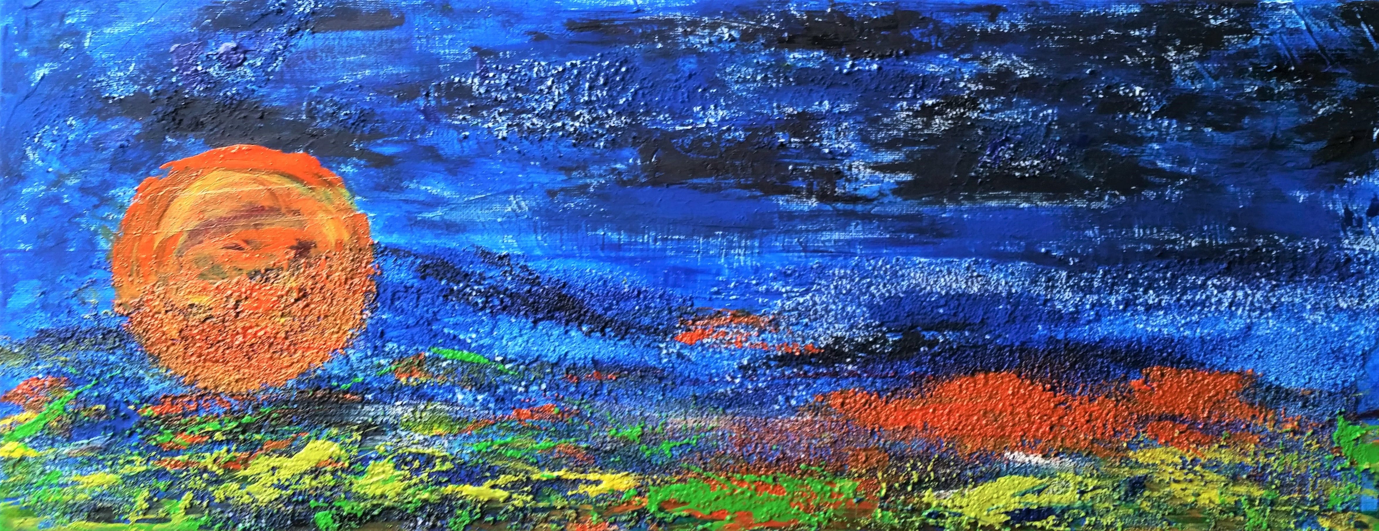 Abendrot - 20x50cm
